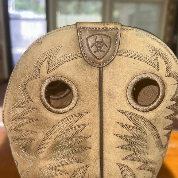 Ariat men’s Brown and Tan Western Cowboy Boots 13D - Picture 10 of 13